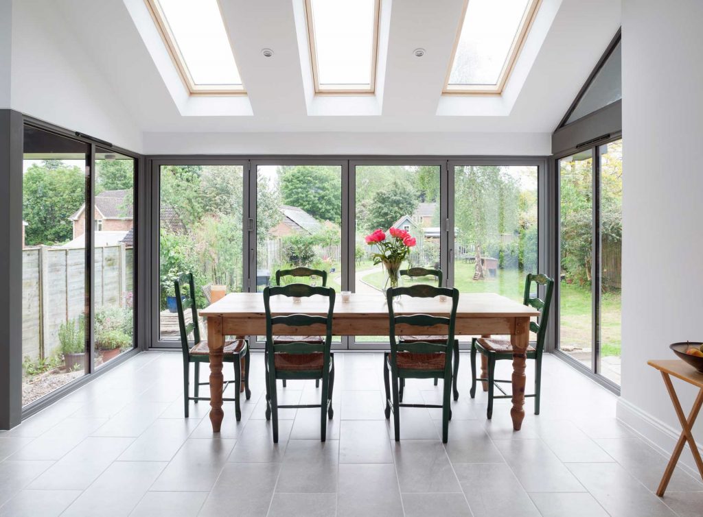 aluminium bifold doors Westbury